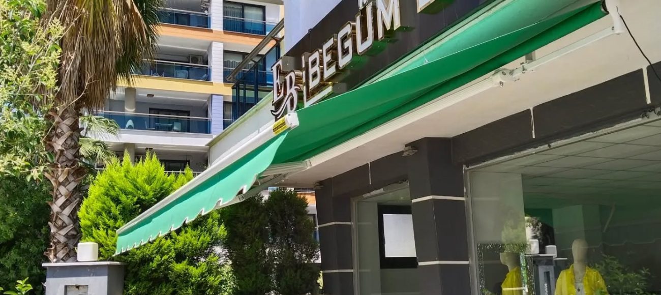 dükkan önü tente